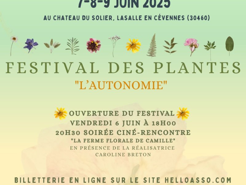 Retrouvons-nous dimanche 8 juin à Lassalle(30) sur le Festival Mère Nature&nbsp;!
